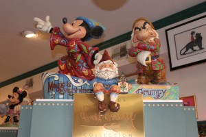 Mickey, Gnome, and Grumpy