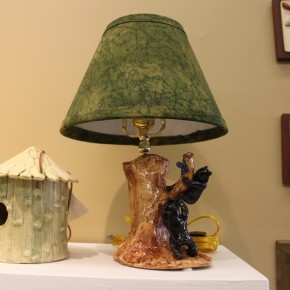 Ceramic Rabbit Lamp