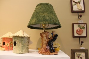 Ceramic Rabbit Lamp
